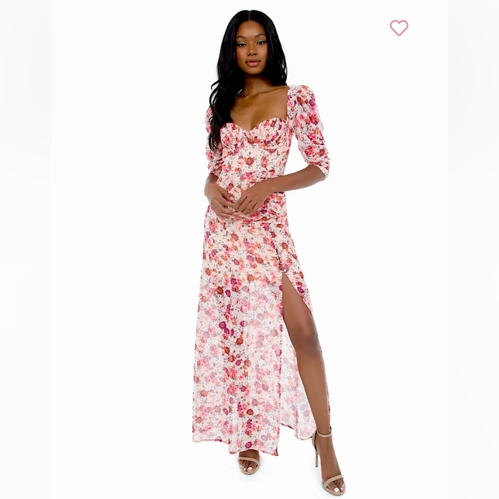 For Love And Lemons Evie Maxi Dress - Size Medium